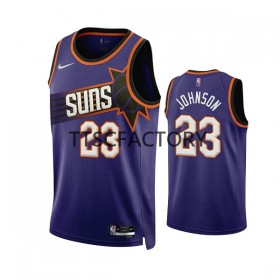 Canotte Uomo Phoenix Suns Cameron Johnson 23 Nike 2022-23 Icon Edition Viola Swingman